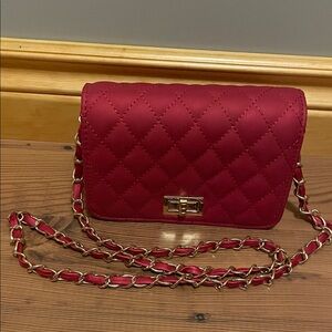 Elegant Red Clutch